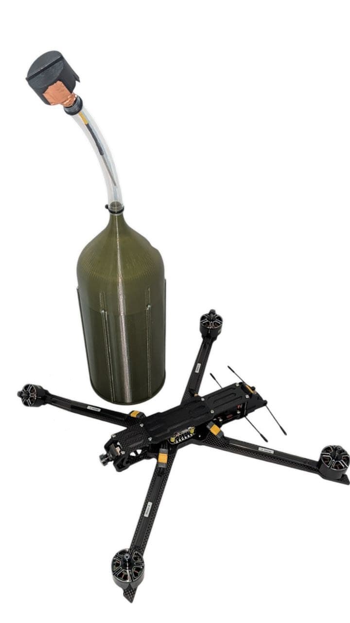 Апарат літальний безпілотний БпЛА «РАПТОР 10»+ (10 км) котушка з оптоволокном та плата ініціації в комплекті (включаючи механізми кріплення на БпЛА).